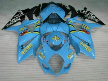 Blau 07-08 Suzuki GSXR 1000 Motorrad Verkleidungen