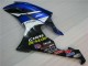 Blau 08-16 Yamaha YZF R6 Motorrad Verkleidung & Plastik