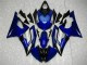 Blau 08-16 Yamaha YZF R6 Motorrad Verkleidungen