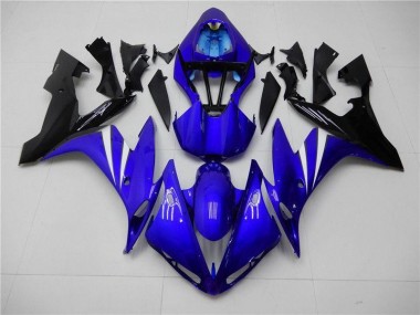 Blau Schwarz 04-06 Yamaha YZF R1 Motorrad Verkleidung & Plastik