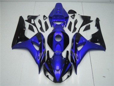 Blau Schwarz 06-07 Honda CBR1000RR Motorrad Verkleidung