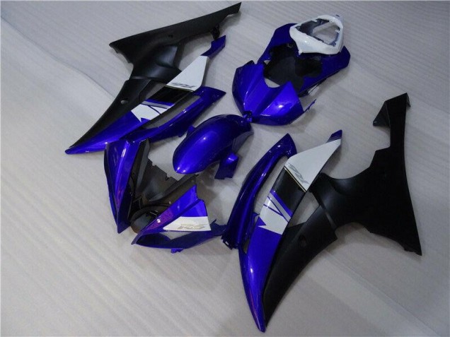 Blau Schwarz 08-16 Yamaha YZF R6 Motorrad Verkleidung