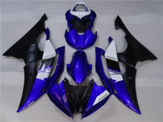 Blau Schwarz 08-16 Yamaha YZF R6 Motorrad Verkleidung