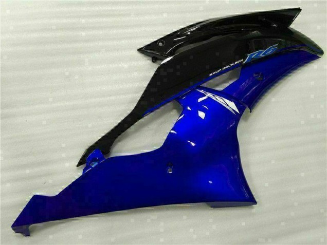 Blau Schwarz 08-16 Yamaha YZF R6 Motorrad Vollverkleidung