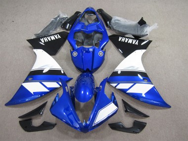 Blau Weiß 06-11 Kawasaki ZX14R ZZR1400 Motorrad Verkleidung