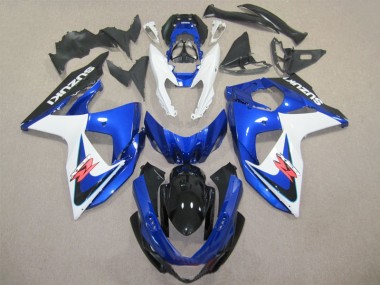 Blau Weiß 09-16 Suzuki GSXR 1000 Motorrad Vollverkleidung