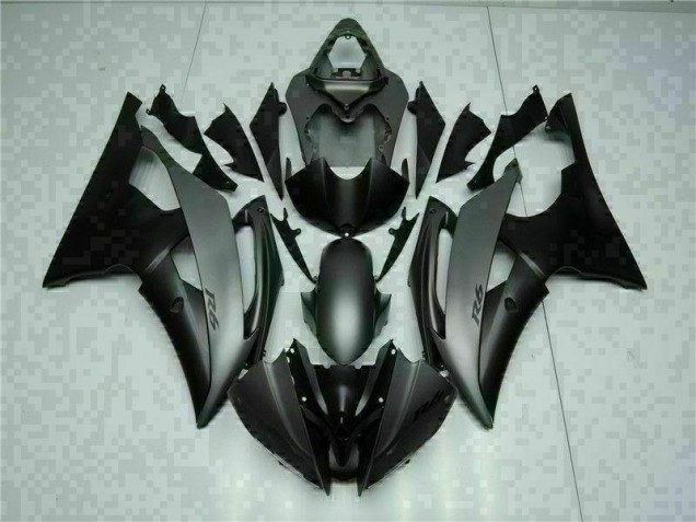 Grau Schwarz 08-16 Yamaha YZF R6 Motorrad Verkleidung