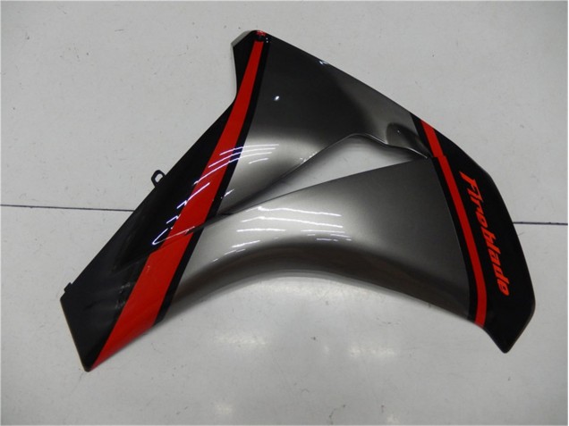 Graues Rot Schwarz 08-11 Honda CBR1000RR Motorrad Verkleidung