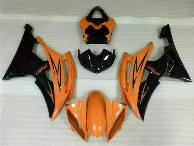 Orange 08-16 Yamaha YZF R6 Motorrad Verkleidungen