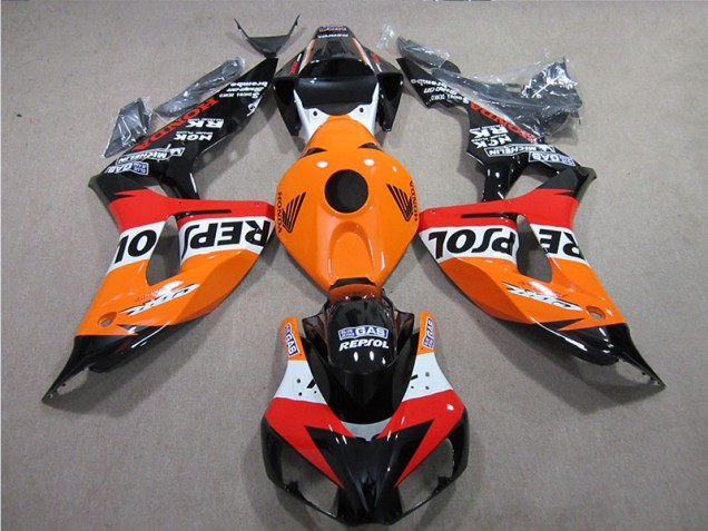 Orange Repsol 06-07 Honda CBR1000RR Motorrad Verkleidung