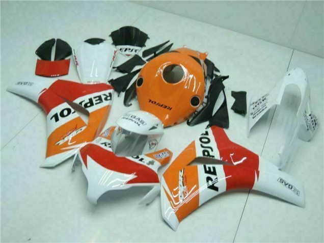 Orange Repsol 08-11 Honda CBR1000RR Motorrad Verkleidung & Plastik