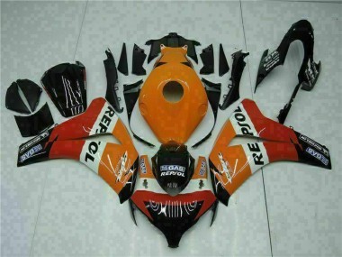 Orange Repsol 08-11 Honda CBR1000RR Motorrad Vollverkleidung & Plastik