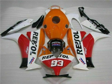 Orange Repsol 93 12-16 Honda CBR1000RR Motorrad Verkleidung