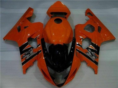 Orange Schwarz 04-05 Suzuki GSXR 600/750 Motorrad Vollverkleidung