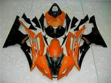 Orange Schwarz 08-16 Yamaha YZF R6 Motorrad Verkleidung