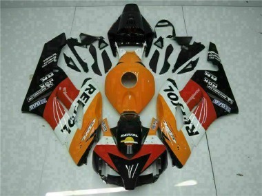 Orange Schwarz Repsol 04-05 Honda CBR1000RR Motorrad Verkleidungen