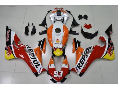 Repsol 93 Rot Bull 17-20 Honda CBR1000RR Motorrad Verkleidung