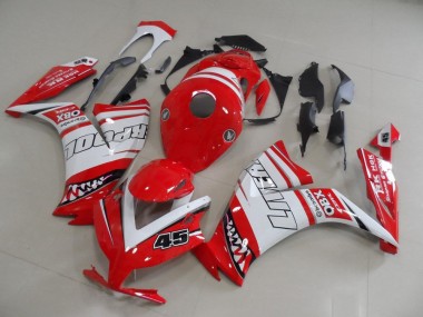 Rot Liverpool 45 12-16 Honda CBR1000RR Motorrad Verkleidung