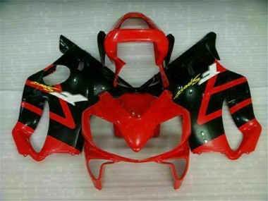 Rot Schwarz 01-03 Honda CBR600 F4i Motorrad Verkleidung Komplett Sets