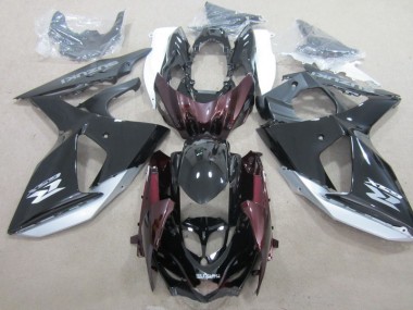 Schwarz 09-16 Suzuki GSXR 1000 Motorrad Verkleidung Komplett Sets