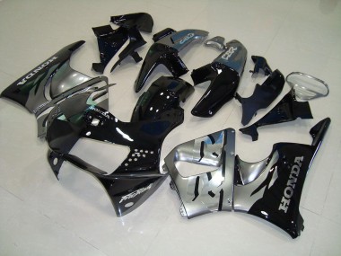 Schwarz Grau 98-99 Honda CBR900RR 919 Motorrad Verkleidung