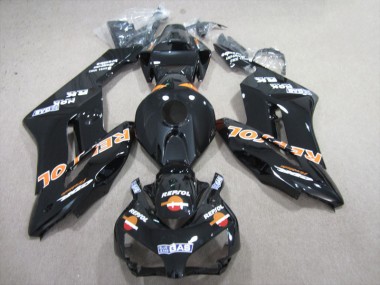 Schwarz Orange Repsol 04-05 Honda CBR1000RR Motorrad Verkleidung