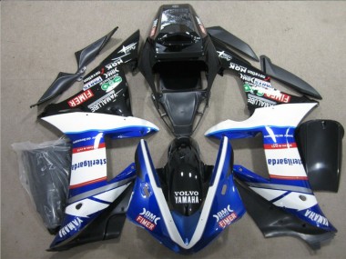 Schwarz Weiß Blau Sterilgarda Volvo 04-05 Honda CBR1000RR Motorrad Verkleidung