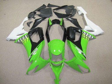 Schwarzer Grün Ninja 08-10 Kawasaki ZX10R Motorrad Verkleidung