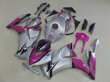 Silber Rosa 12-16 Honda CBR1000RR Motorrad Verkleidung