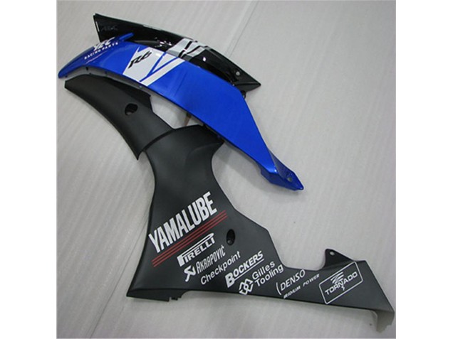 Weiß Blau Schwarz 08-16 Yamaha YZF R6 Motorrad Verkleidung