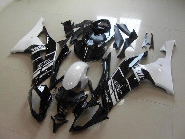 Weiß Schwarz 08-16 Yamaha YZF R6 Motorrad Verkleidung Komplett Sets