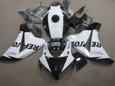 Weiß Schwarz Repsol 08-11 Honda CBR1000RR Motorrad Verkleidung